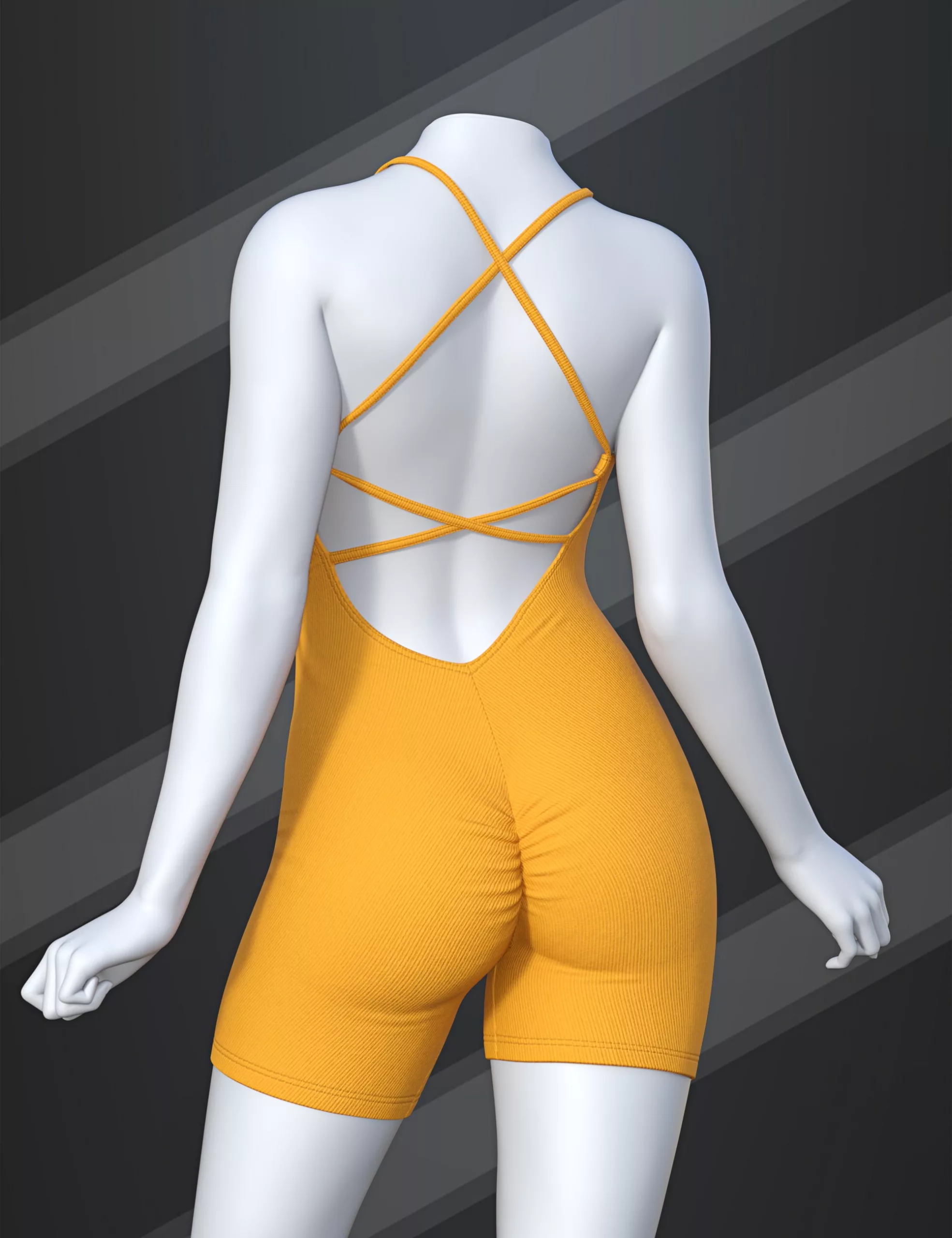 dForce SU Fitness Suit for Genesis 9, 8.1, and 8 Female