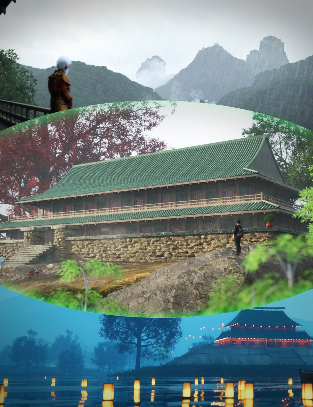 Zen Mountain Temples