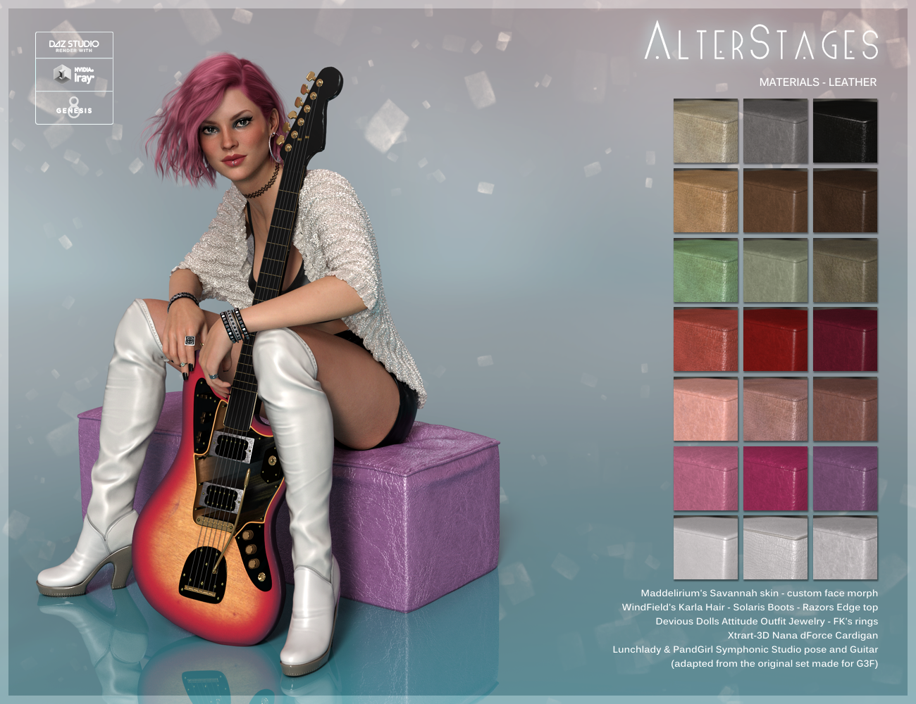 AlterStages dForce Padded Cushions