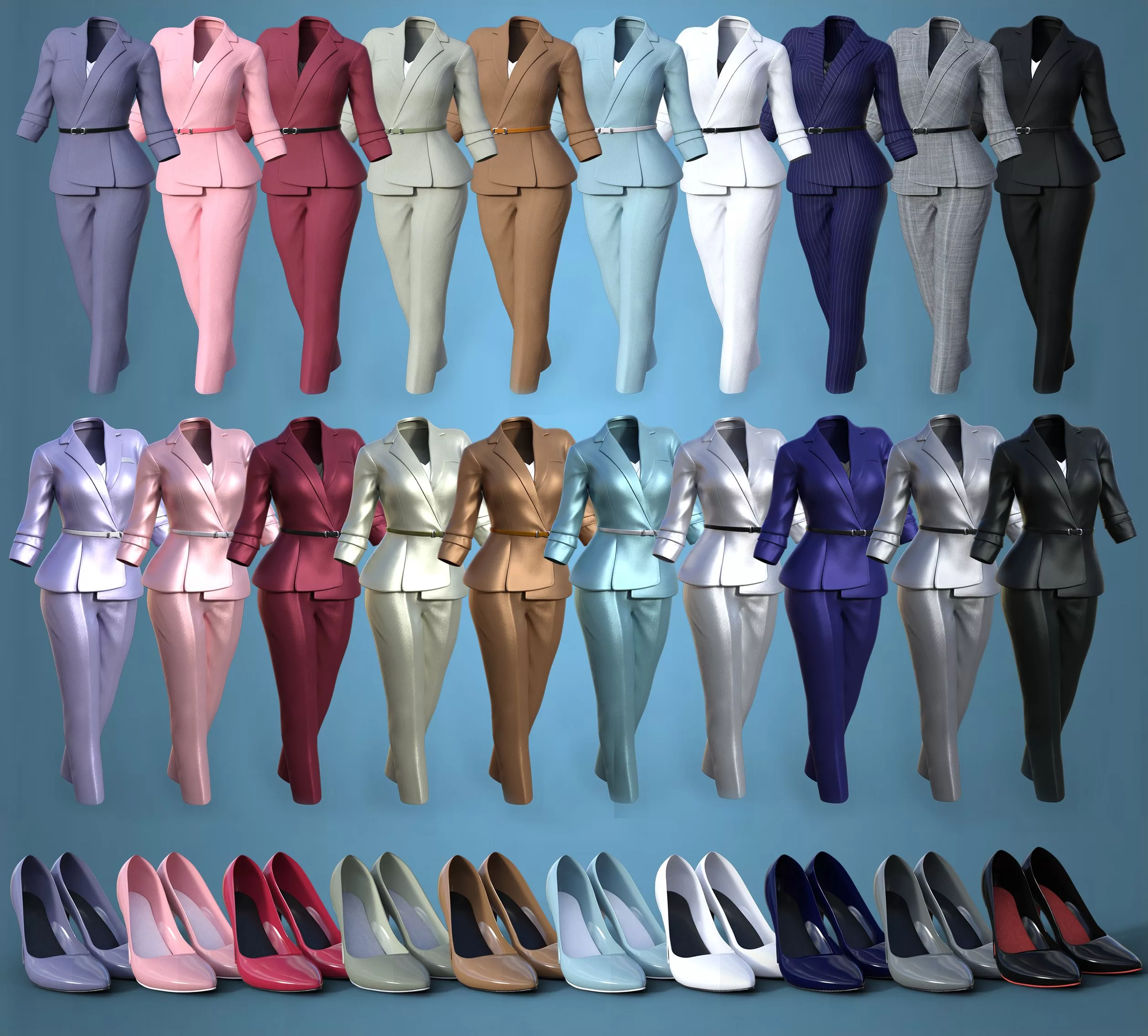 Able Women Business Outfit for Genesis 9