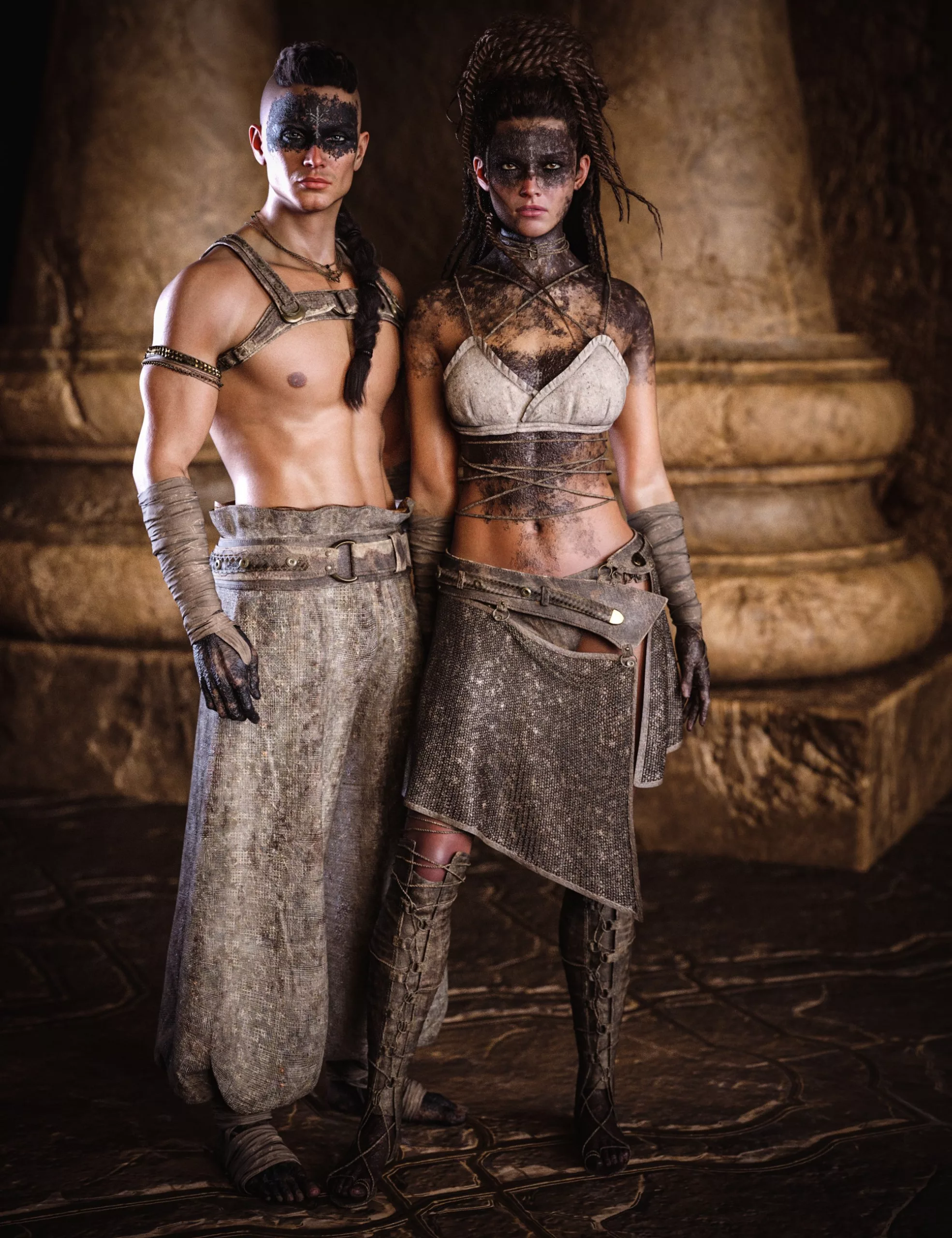 dForce CB Milo Clothing Set For Genesis 9