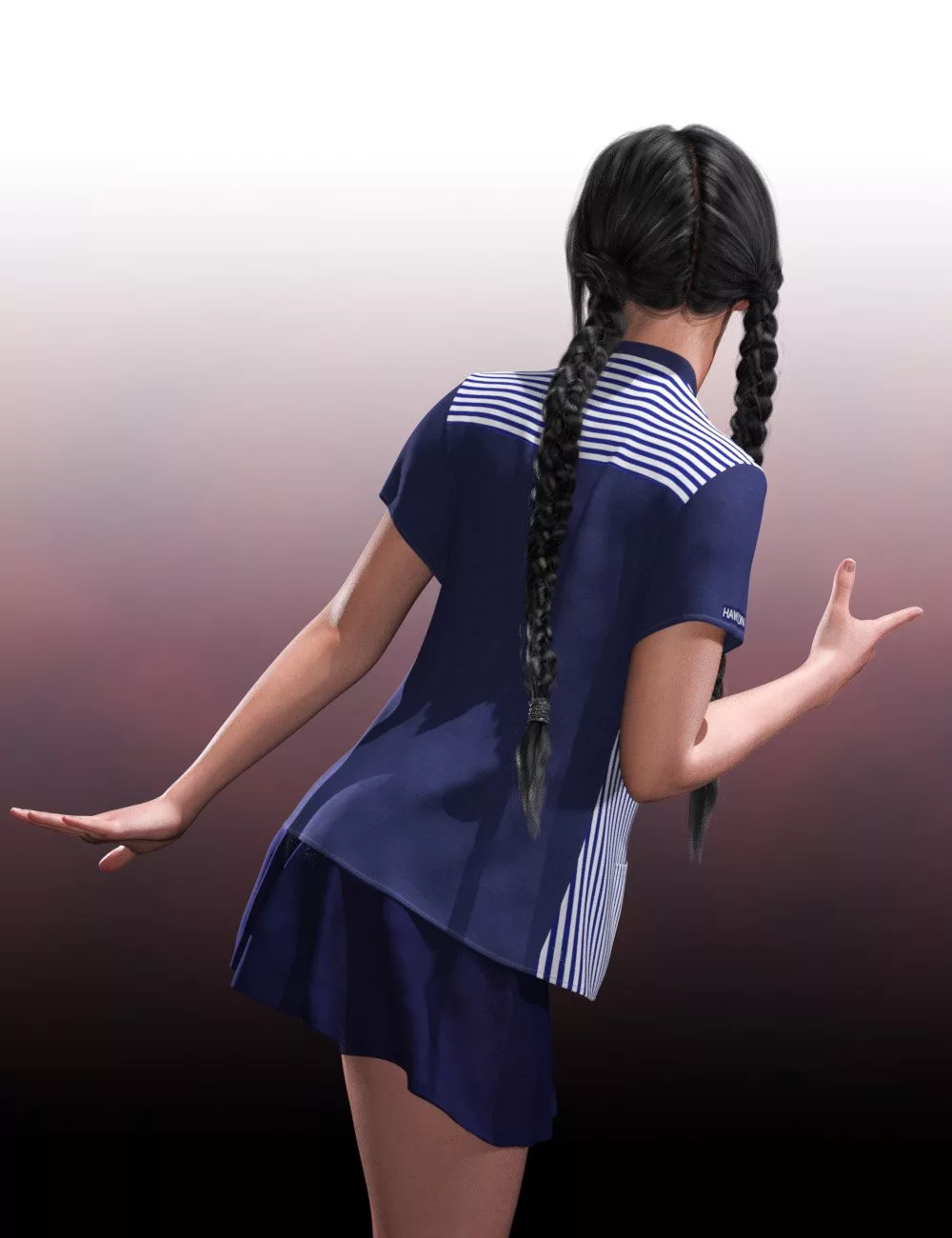 dForce Convenience Store Outfit for Genesis 9