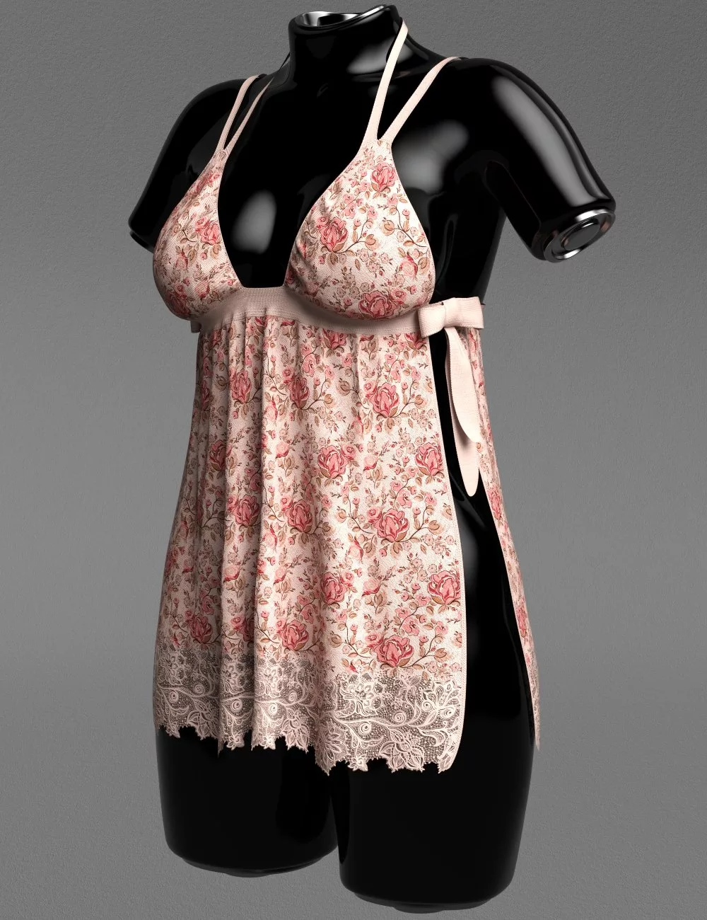 dForce Double Strap Chemise for Genesis 9