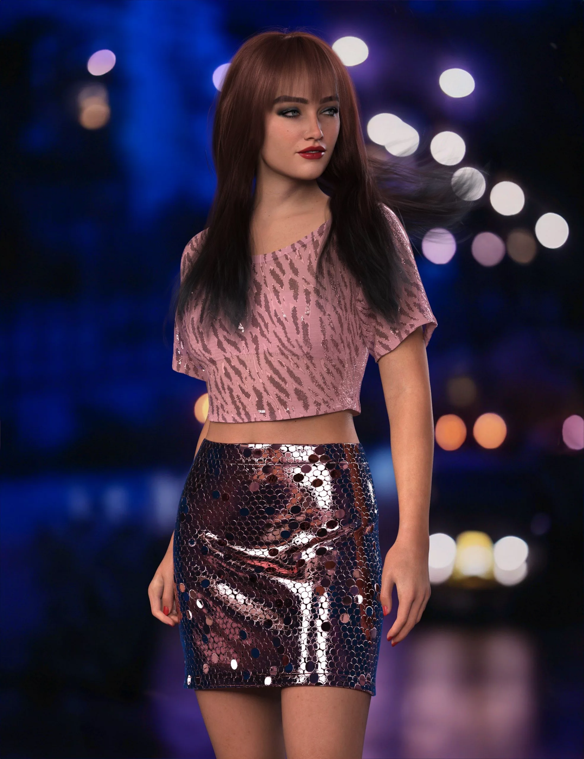 dForce Ella Outfit for Genesis 9