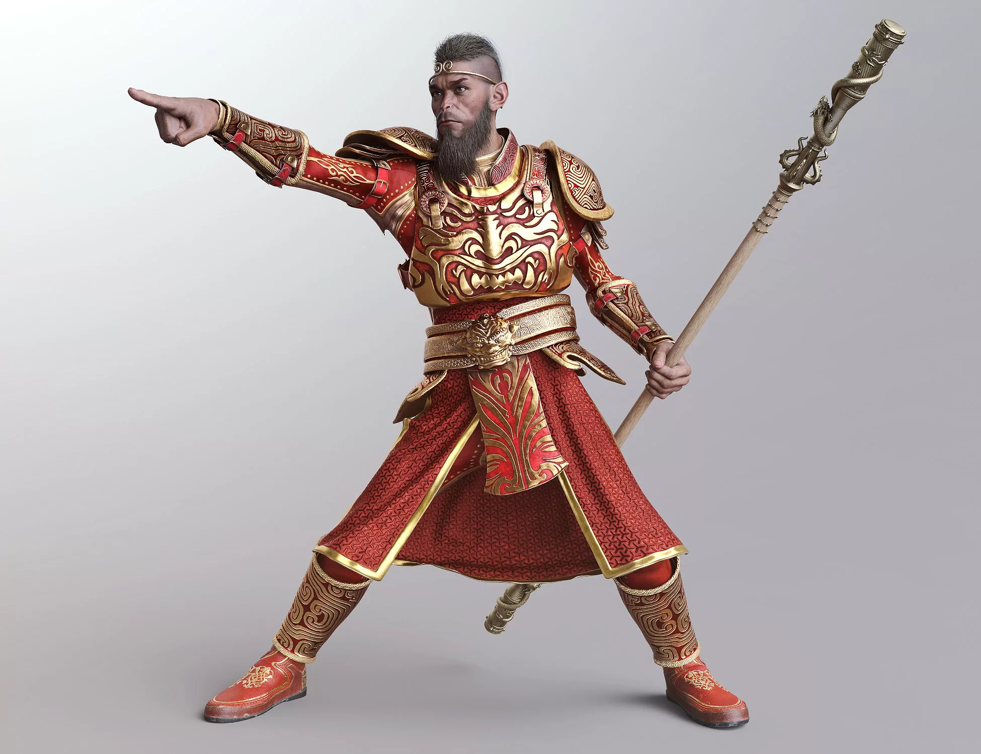 dForce Imperial King Armor for Genesis 9