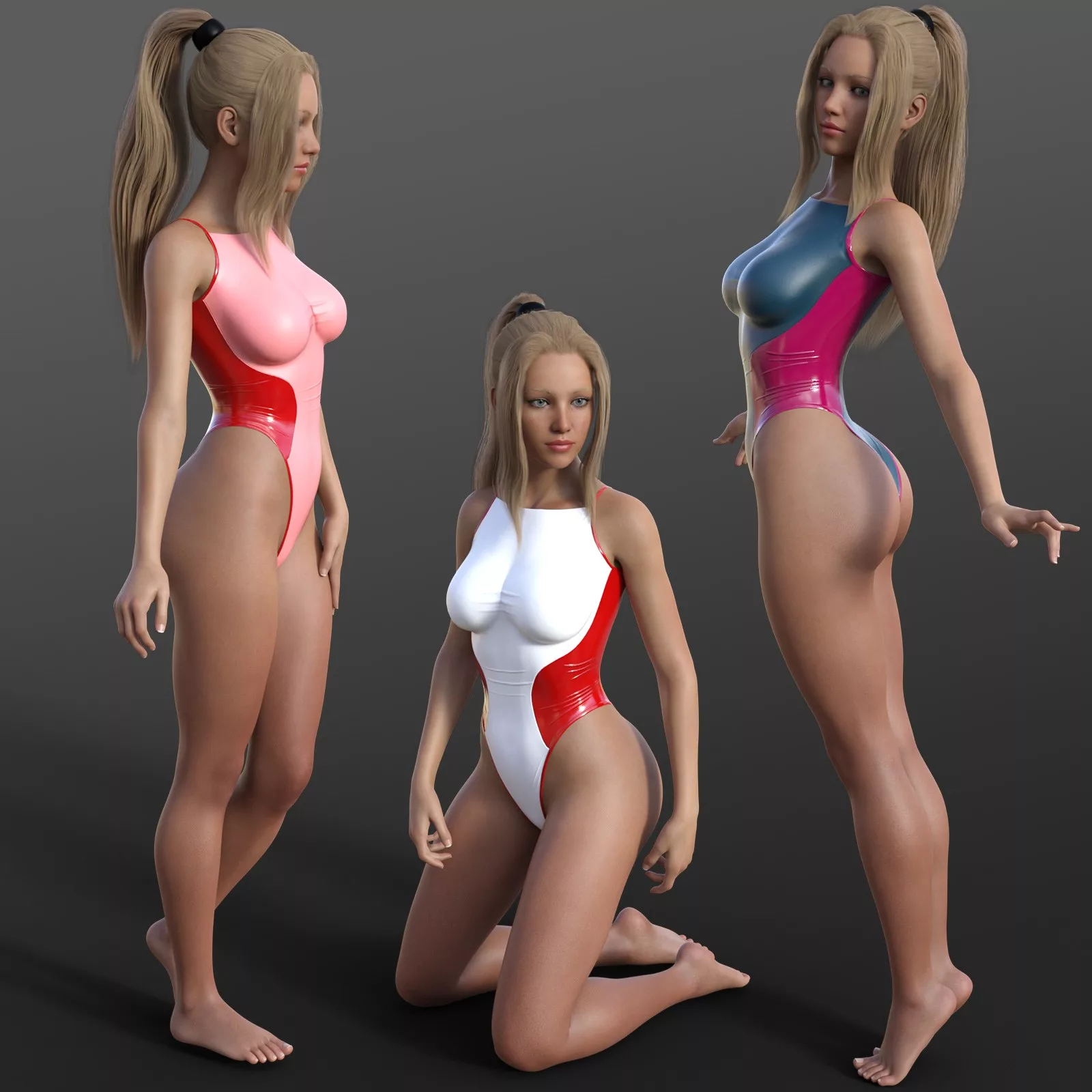 Swimsuit Style 1 for Genesis 8/8.1