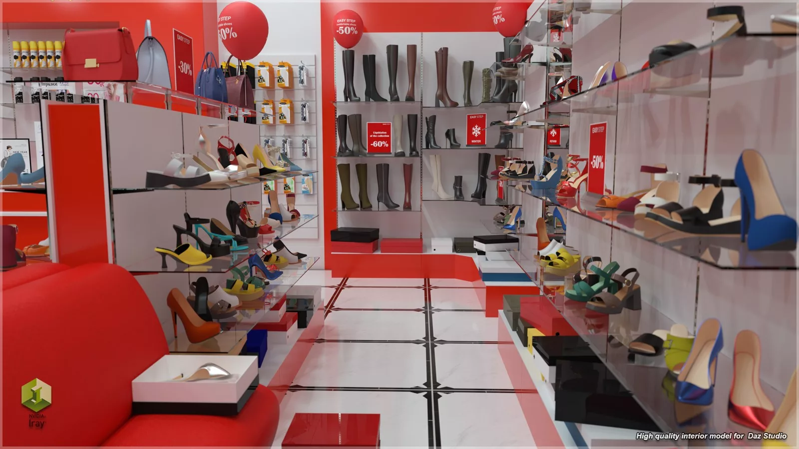 STZ Shoe shop for DAZ Studio