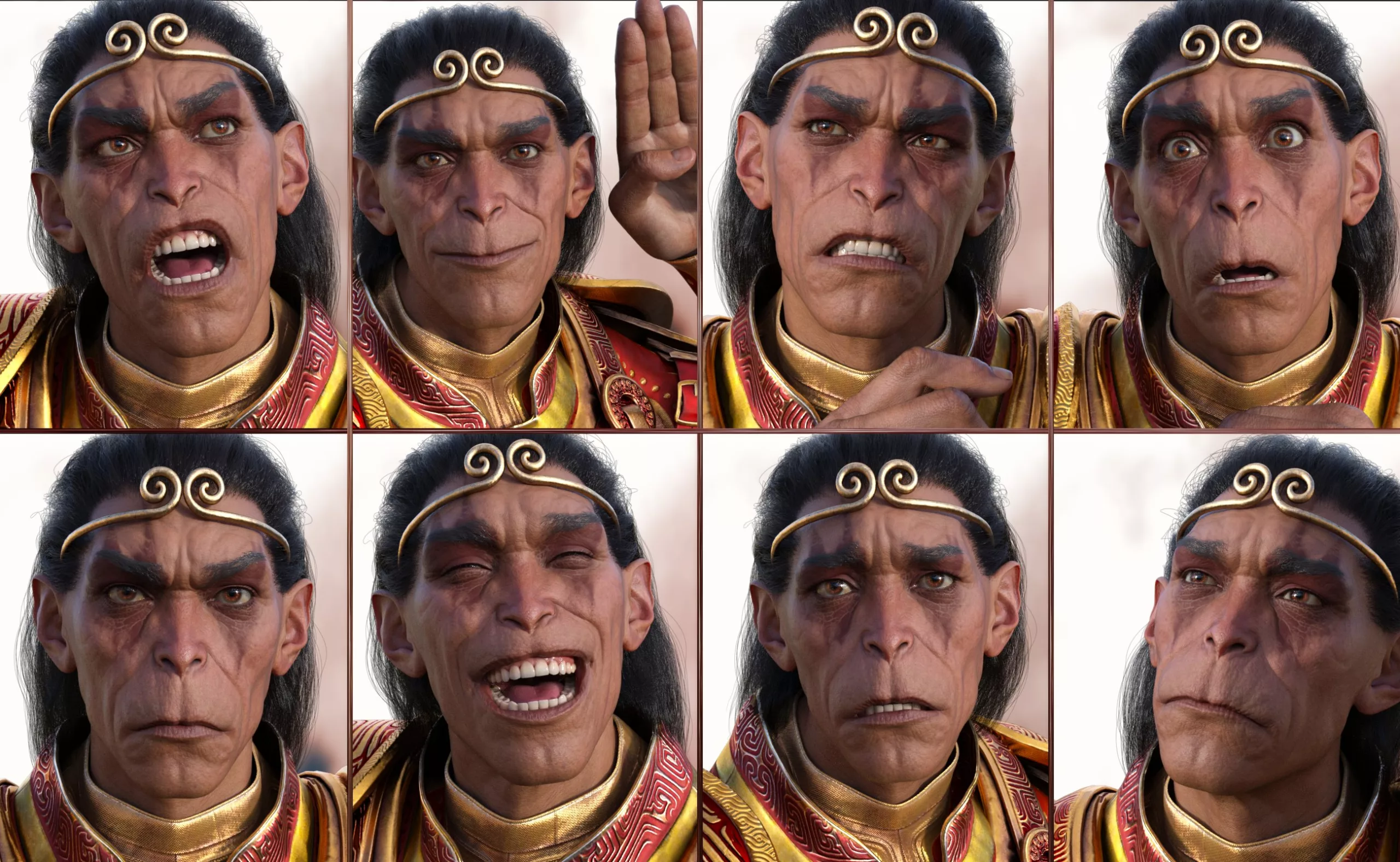 JW Jungle King Expressions for Wukong 9