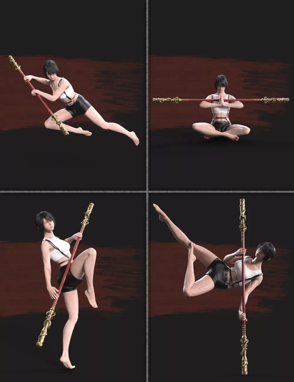 KuJ Wukong Poses for Genesis 9