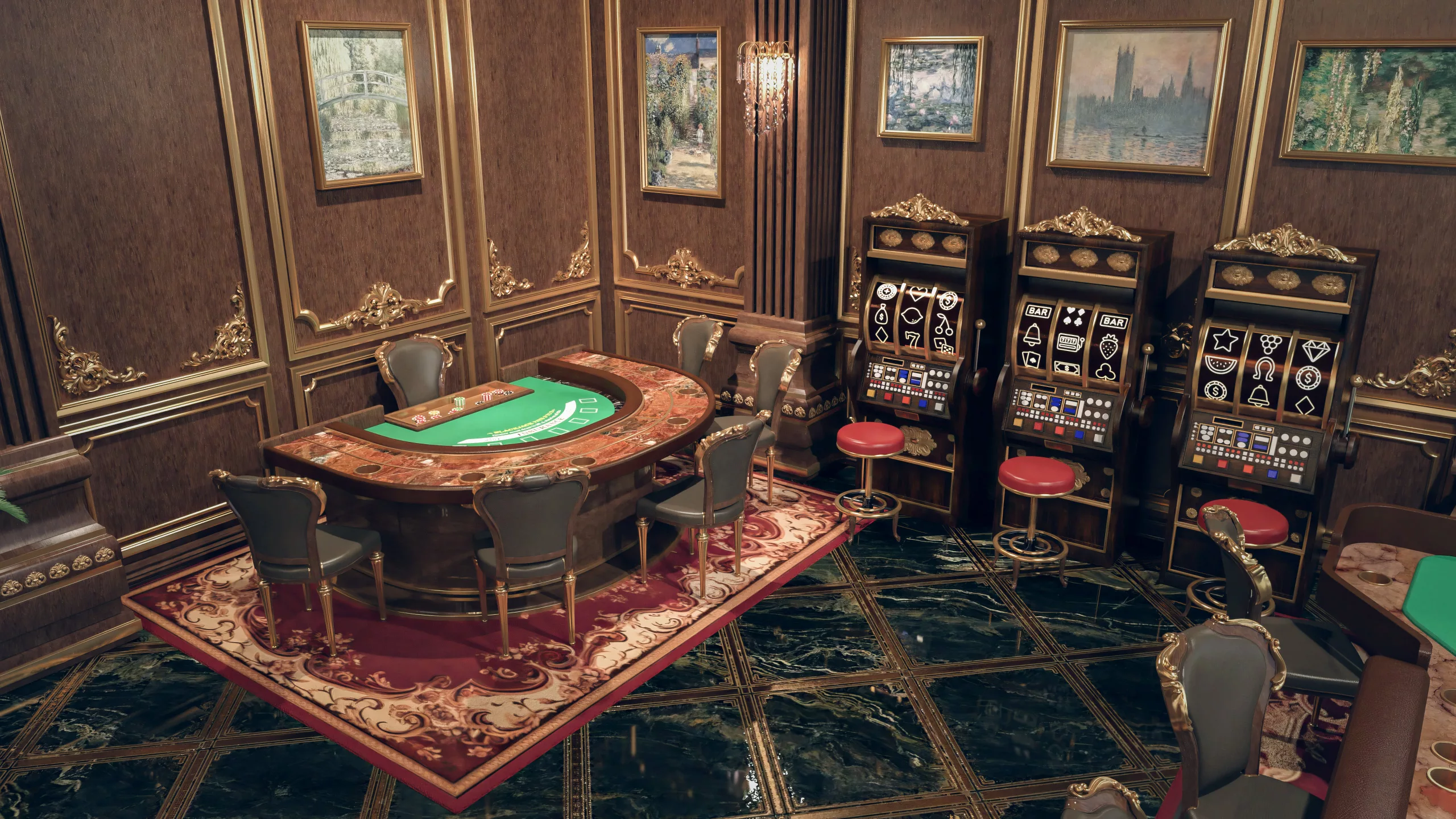 Luxury Casino Hall