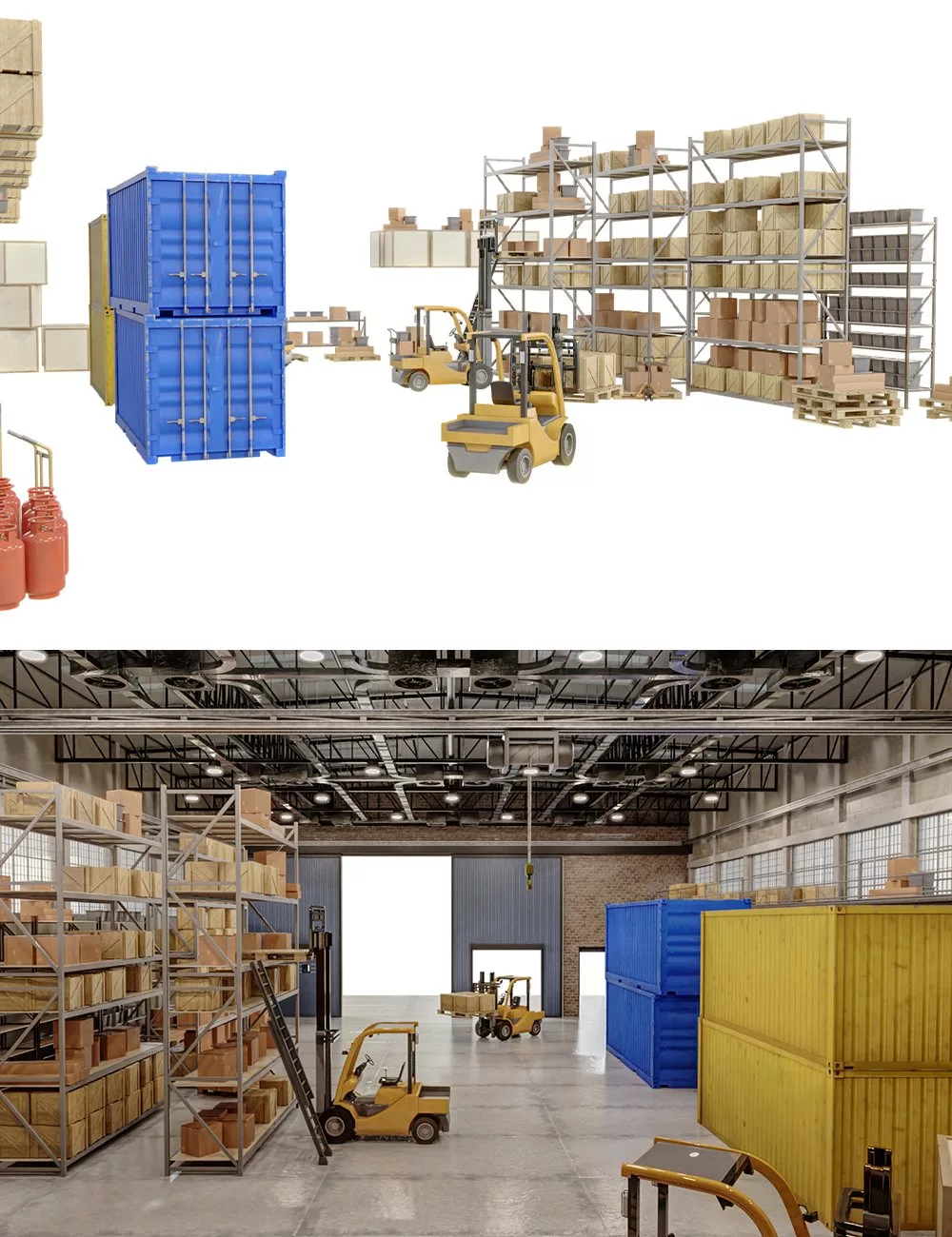 North Warehouse Props