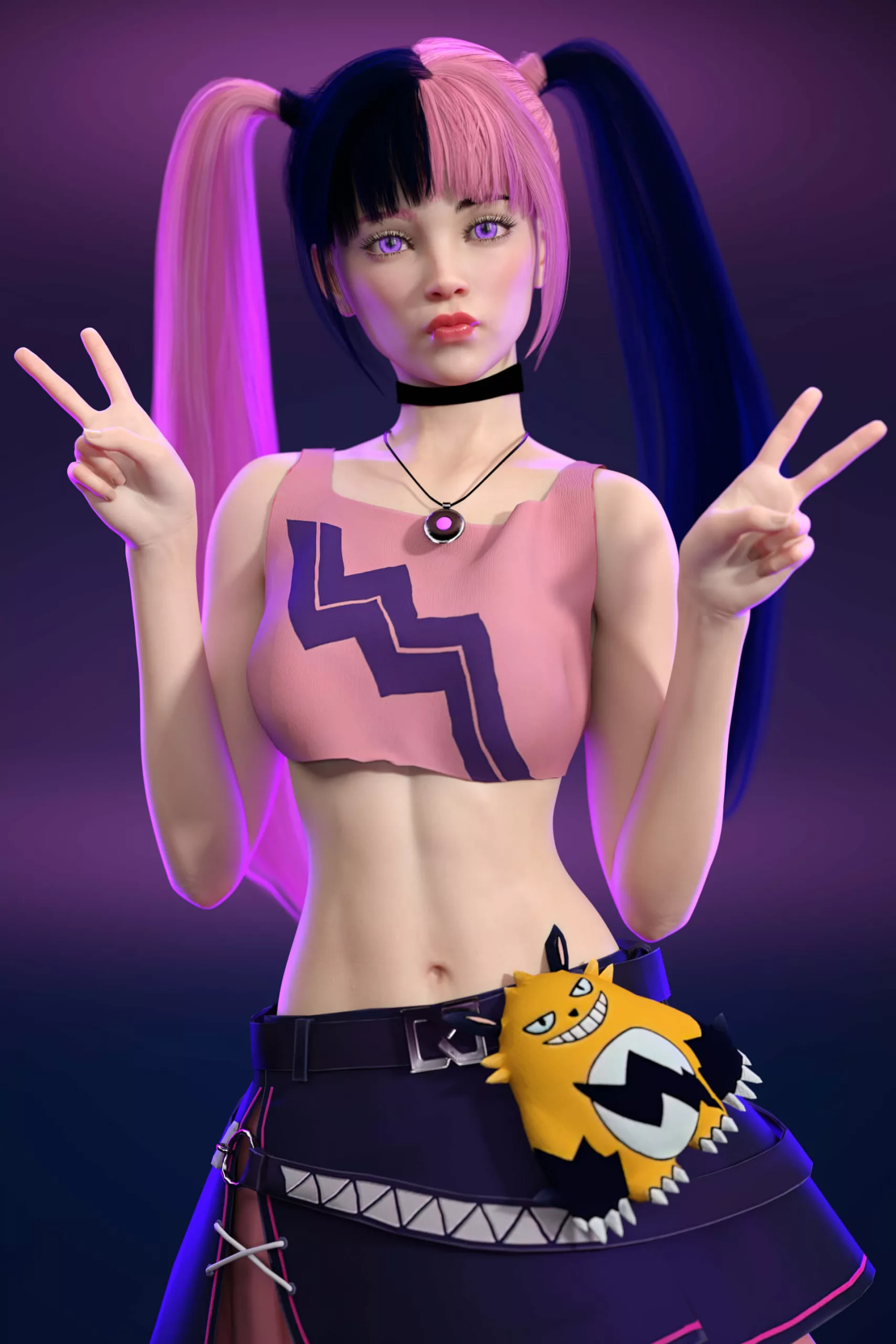 Palworld Zoe for Genesis 8 Female