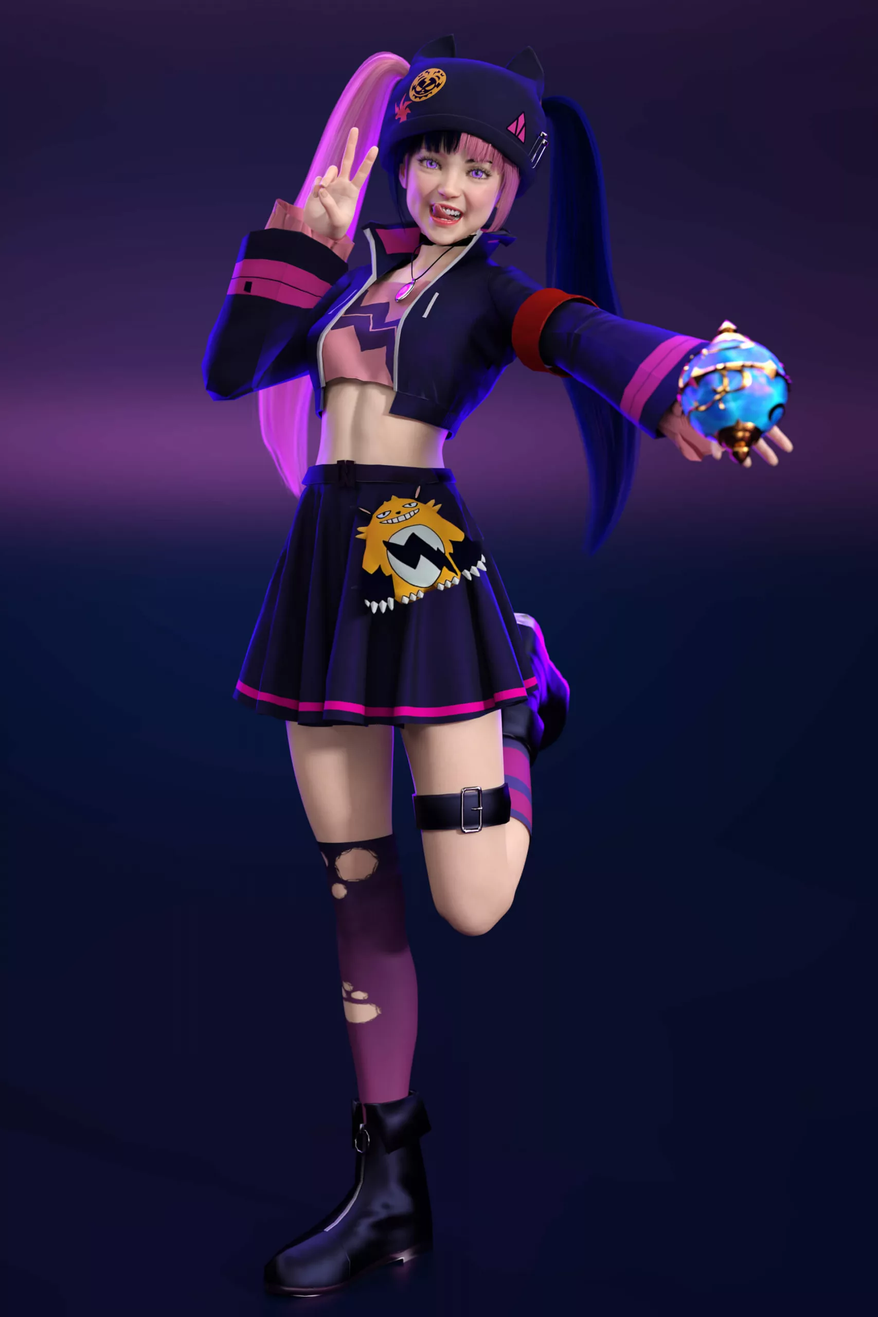 Palworld Zoe for Genesis 8 Female