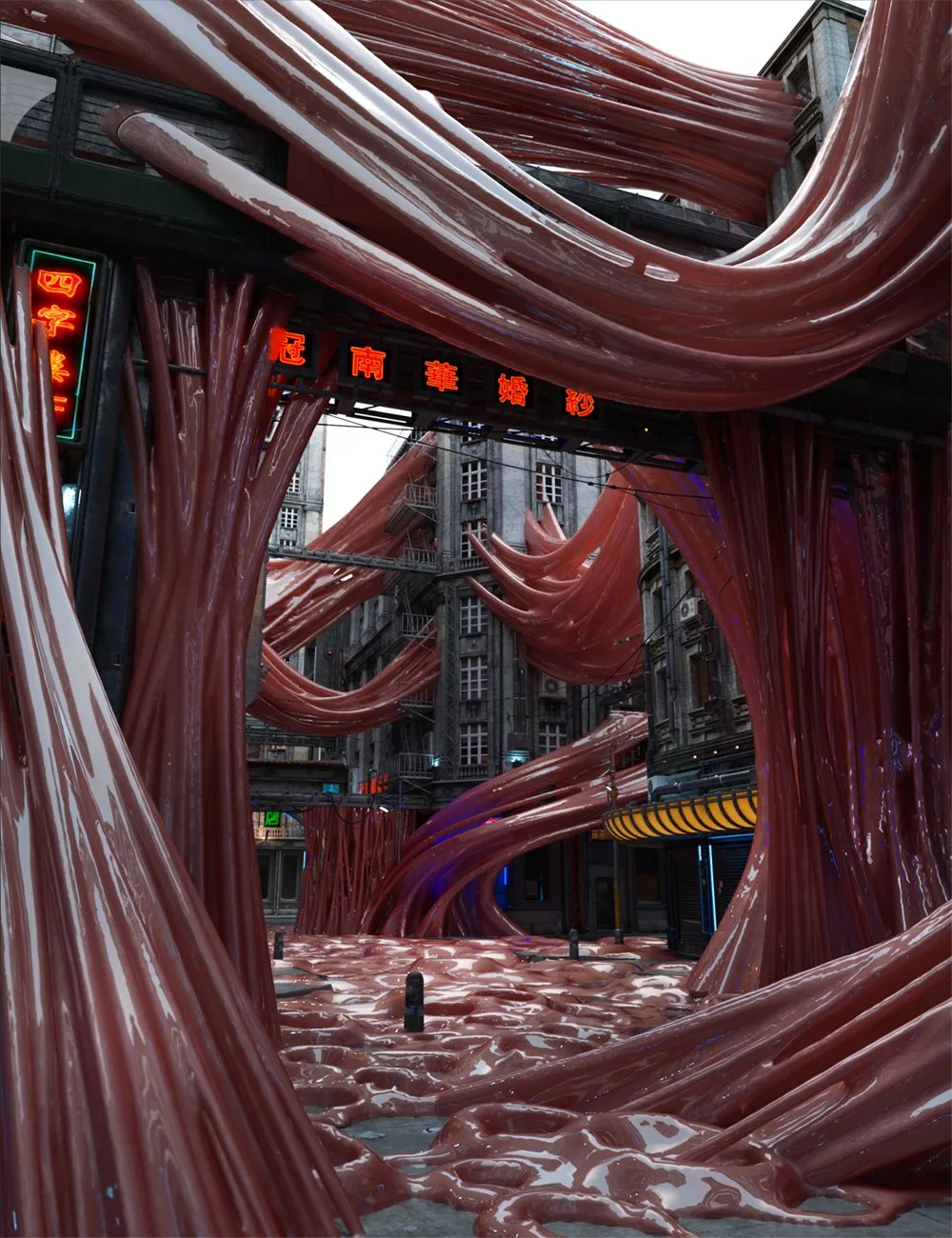 Stretchy Slime Props