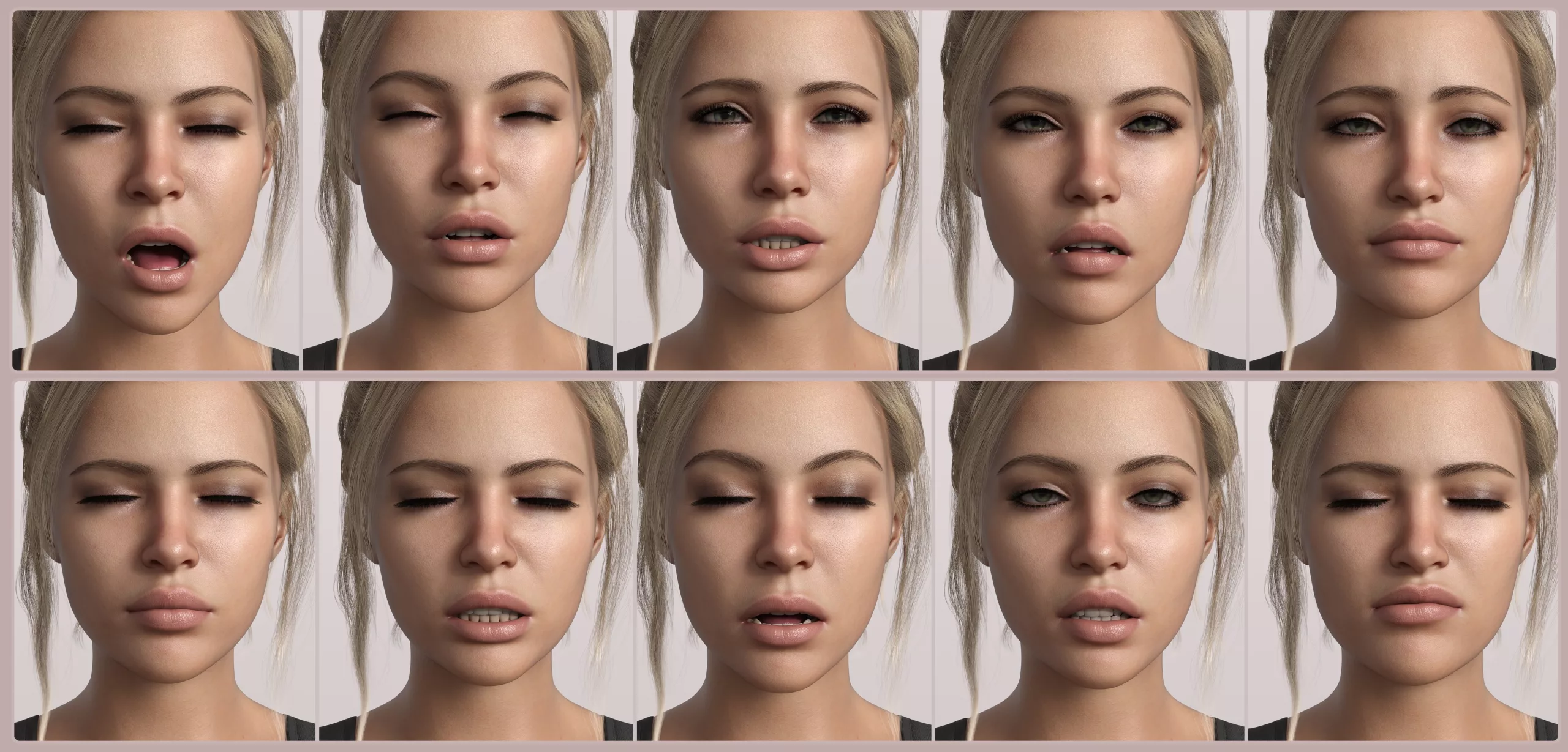 Z Hurt and Pained Mix and Match Expressions for Genesis 9