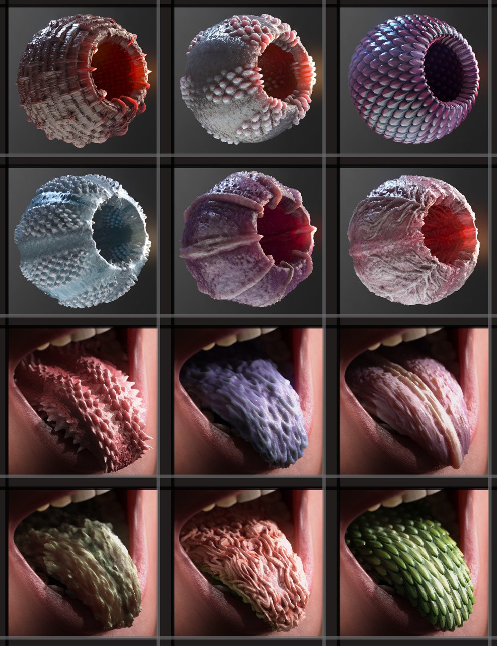 Slithering Pseudopod Shaders (PBRSkin)