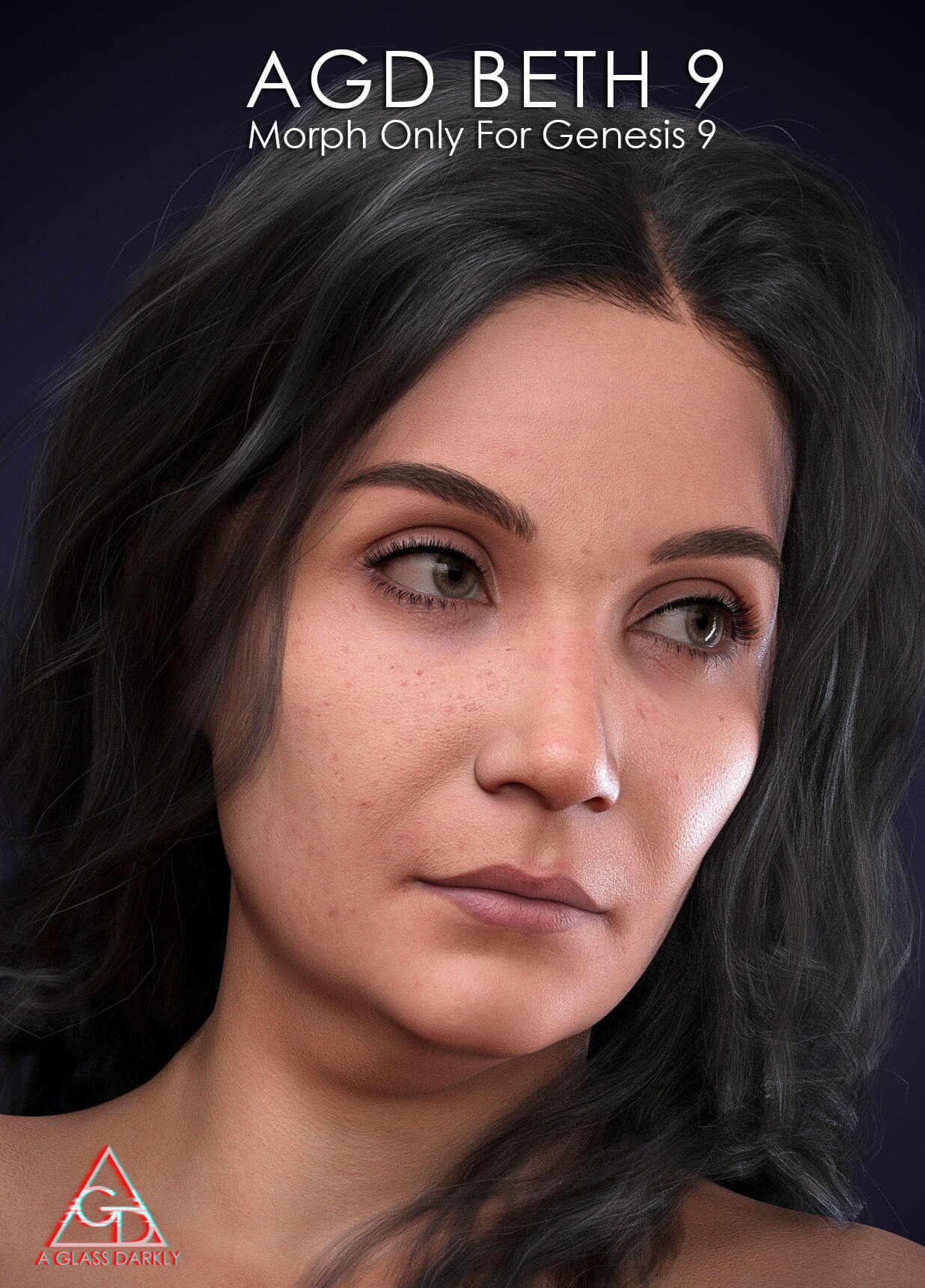 AGD Beth Character Morph for Genesis 9