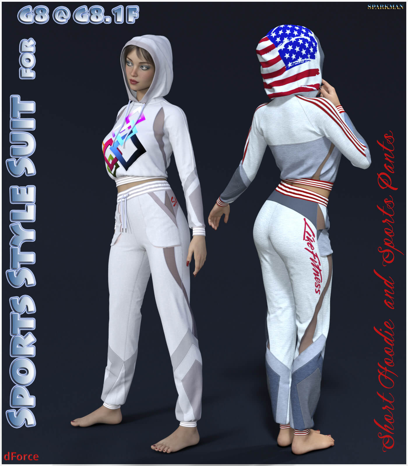 dForce G8 Sports Style Suit for G8F @ G8.1F