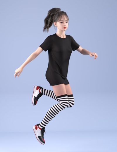 dforcehnc24tshirtdressoutfitforgenesis900maindaz3d