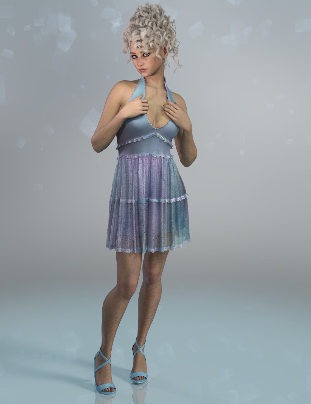 dForce Jewel Outfit for Genesis 9