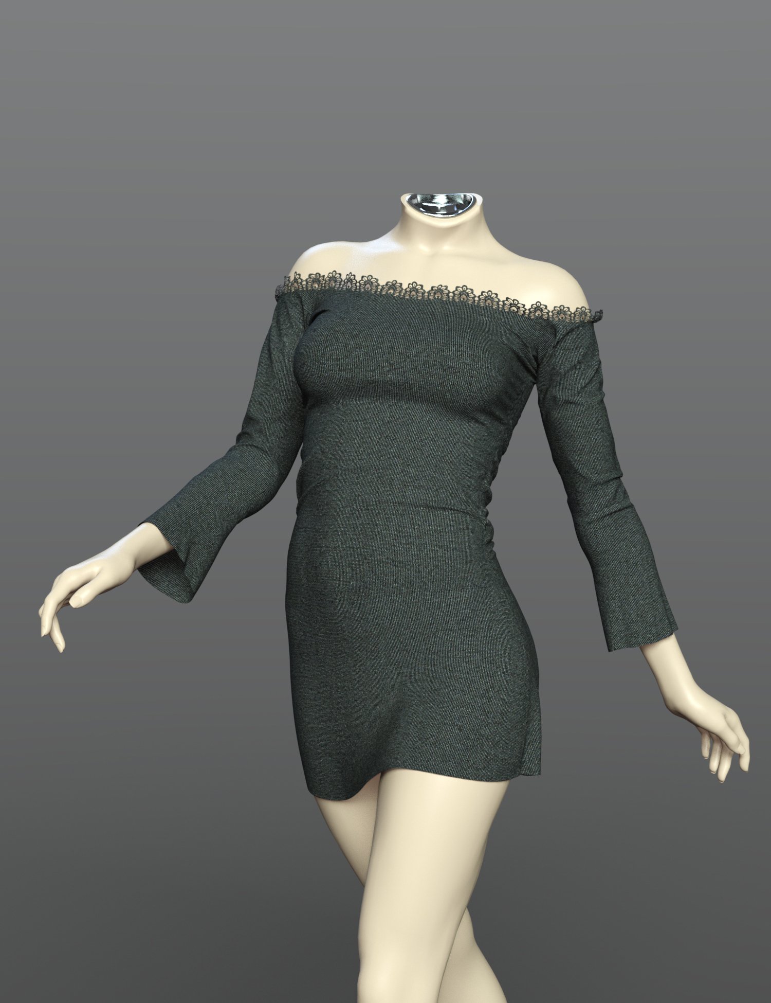 dForce SPR Bodycon Mini Skirt for Genesis 9 dForce SPR Bodycon Mini Skirt for Genesis 9