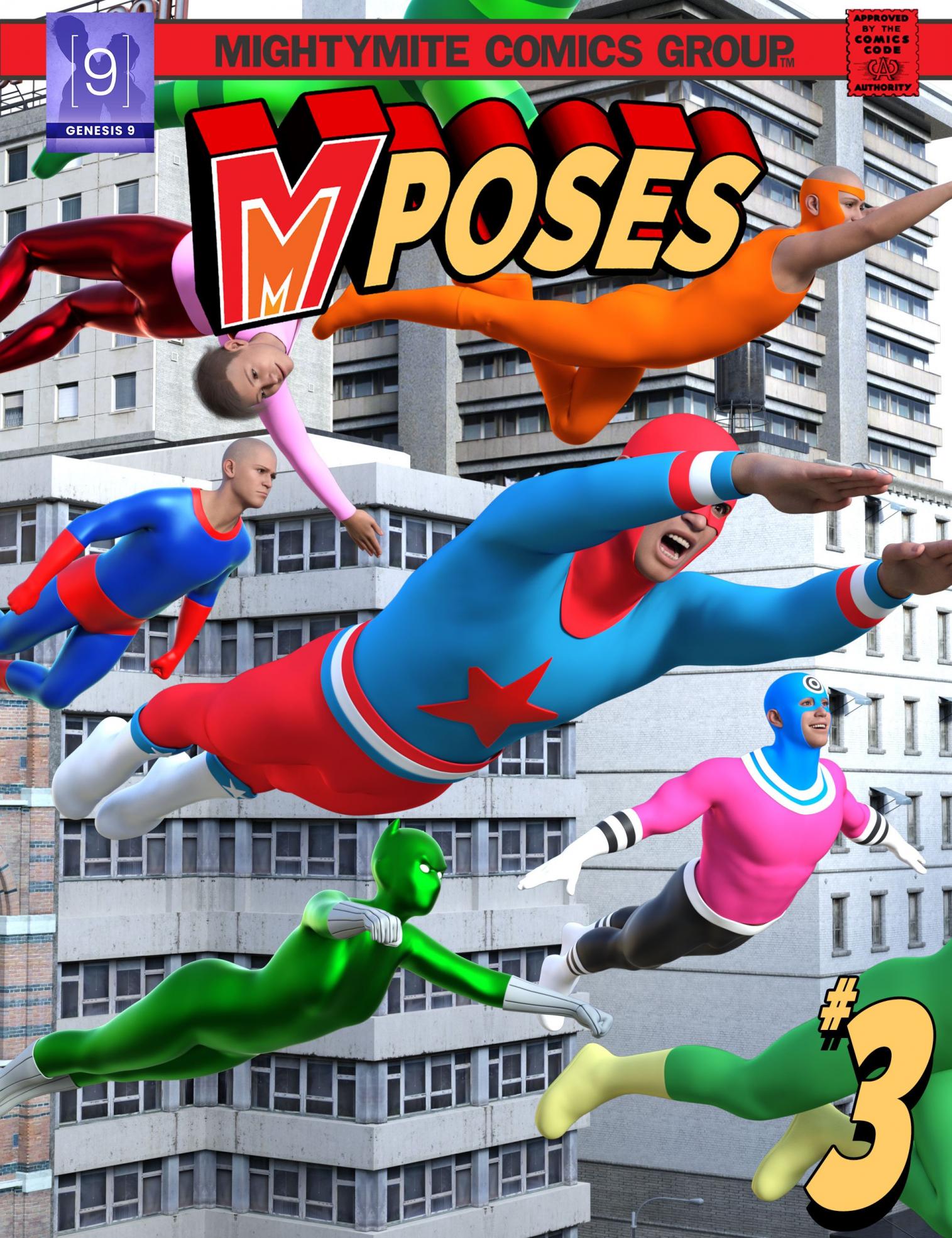 MightyMite Poses 003 Genesis 9