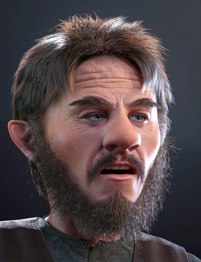 barnabusragwortfacialhaircollection00maindaz3d