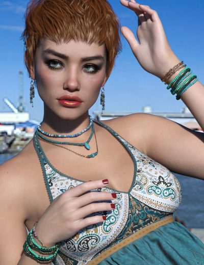 cocktailhourbohobeadsbundlejewelryforgenesis900maindaz3d