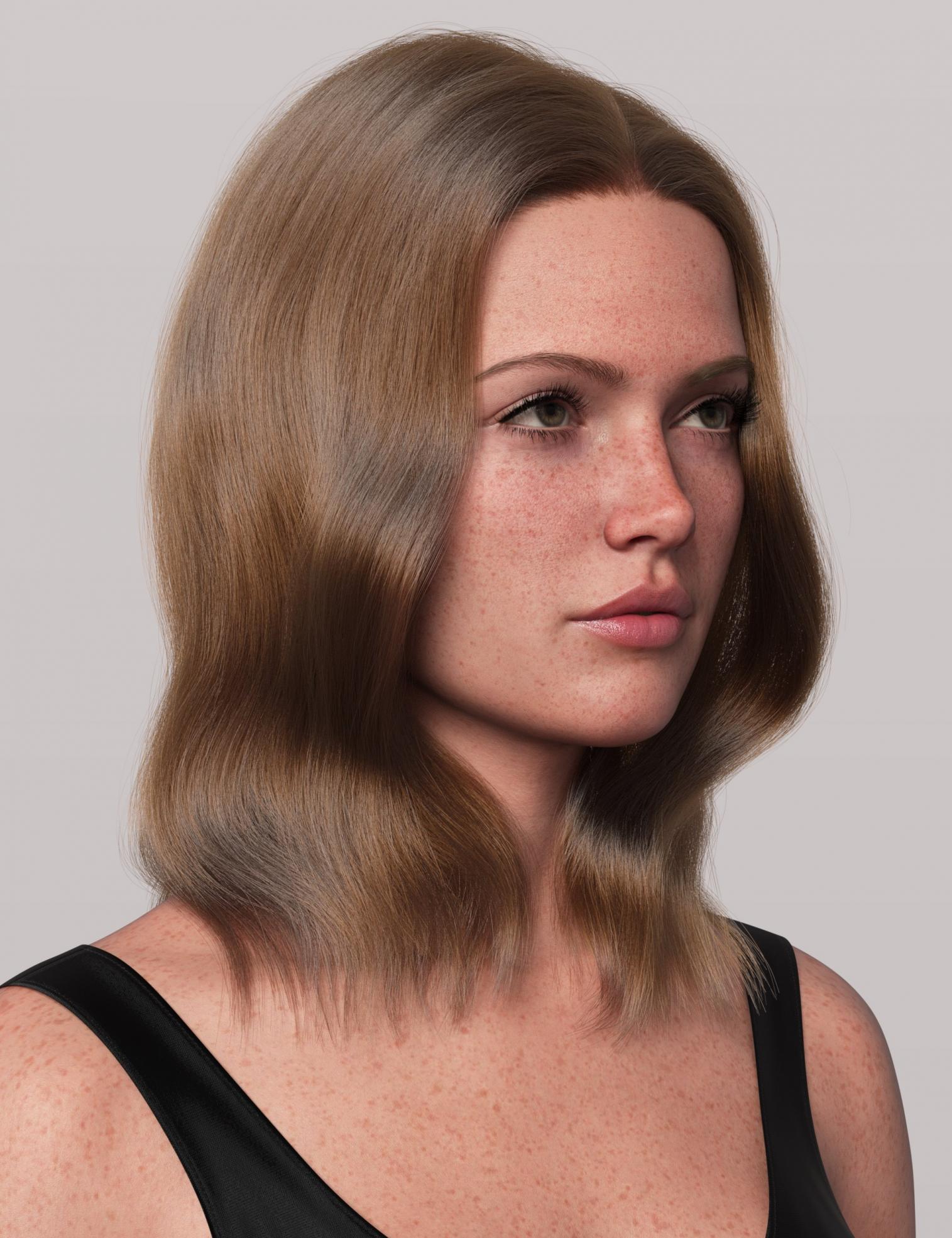 dForce Strand-Based Medium Length Autumn Style Hair for Genesis 9 and 8 Female dForce Strand-Based Medium Length Autumn Style Hair for Genesis 9 and 8 Female