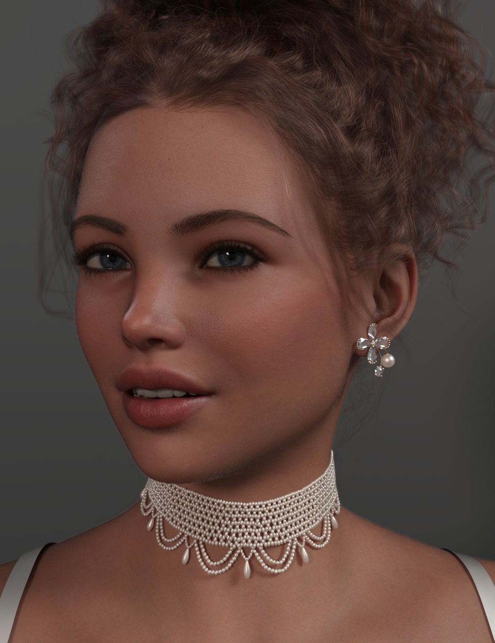 Exquisite Pearl Chokers and Necklaces for Genesis 9 Exquisite Pearl Chokers and Necklaces for Genesis 9