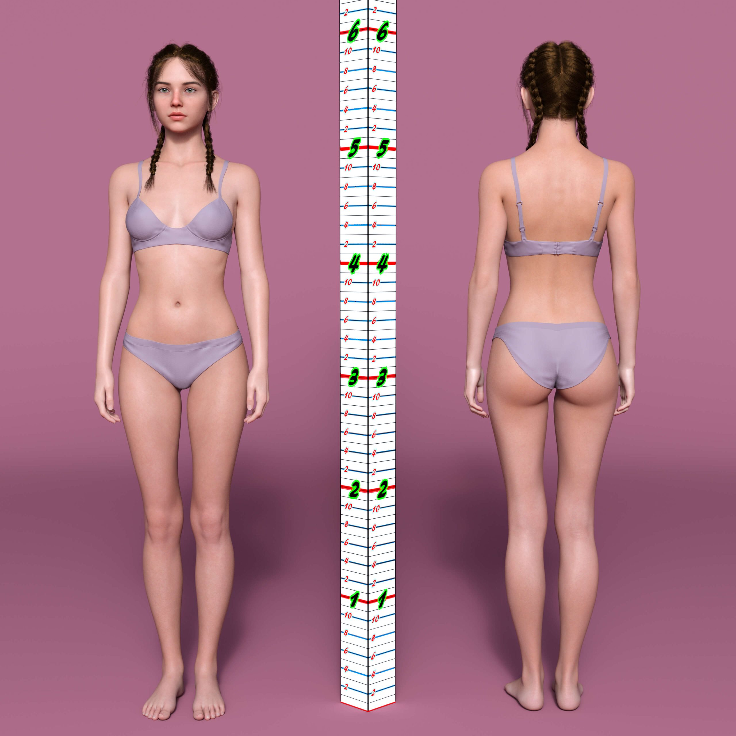 Kk Olivia Character for Genesis 8,8.1 Female