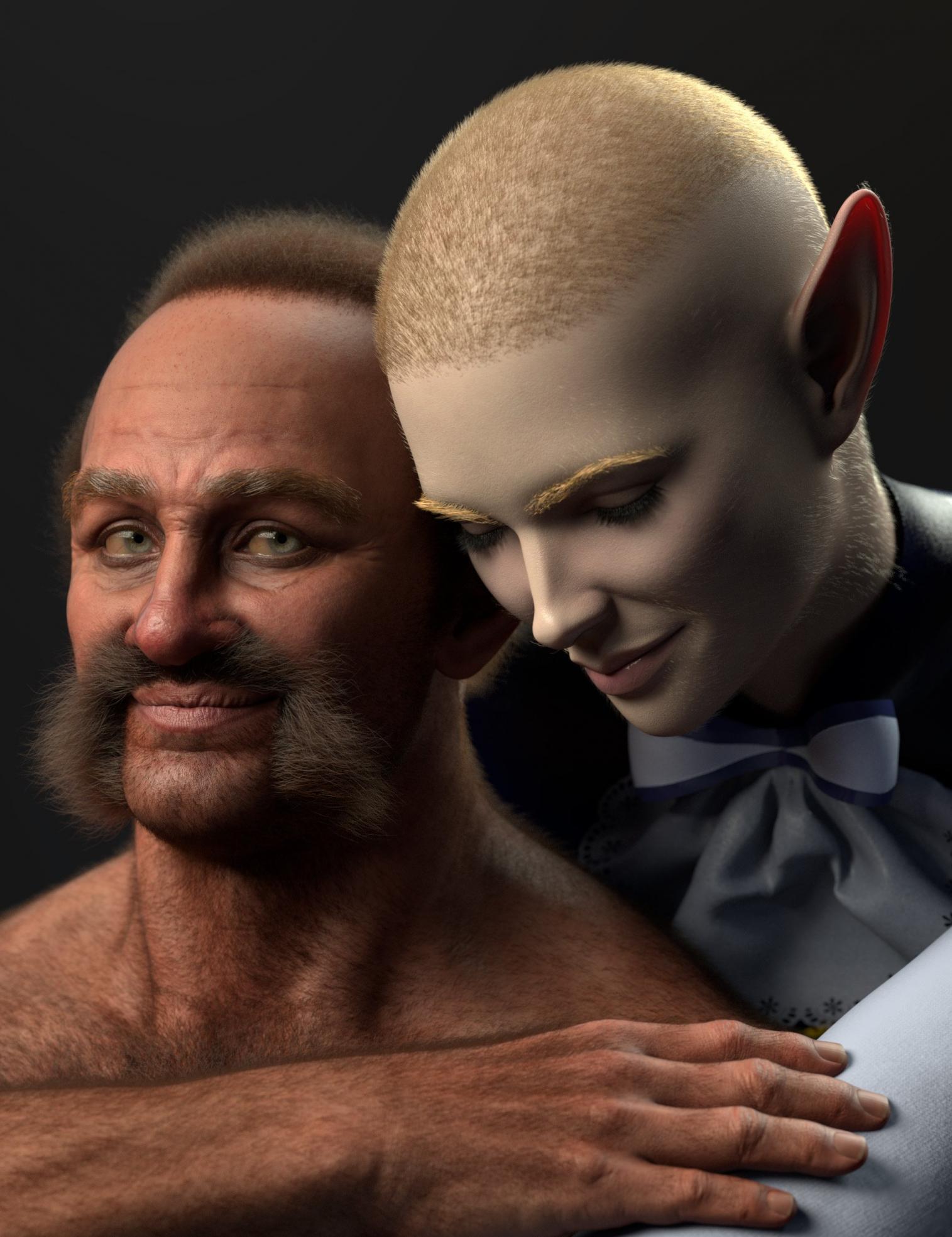 Oso Body Hair for Genesis 9 Oso Body Hair for Genesis 9
