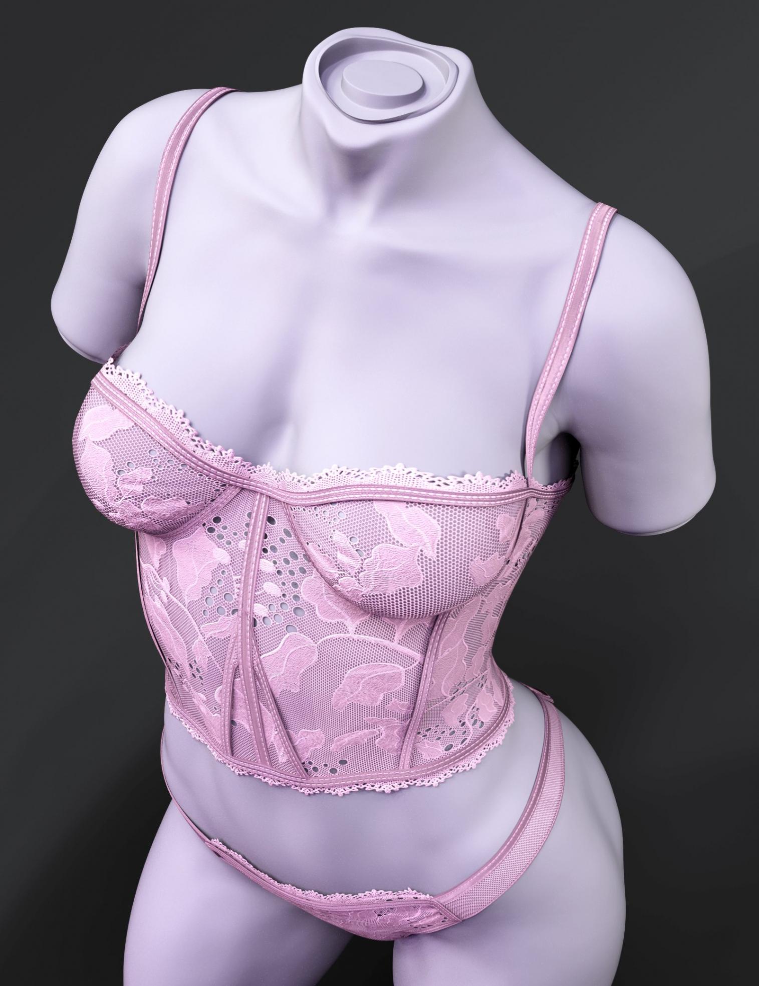 X-Fashion Luxury Lace Lingerie for Genesis 9 X-Fashion Luxury Lace Lingerie for Genesis 9