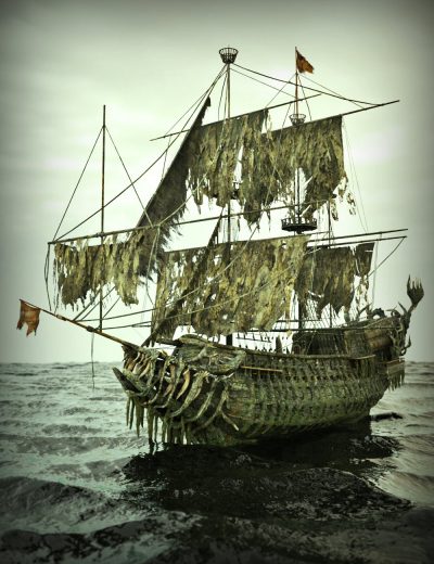 xidreadedpirateship00maindaz3d