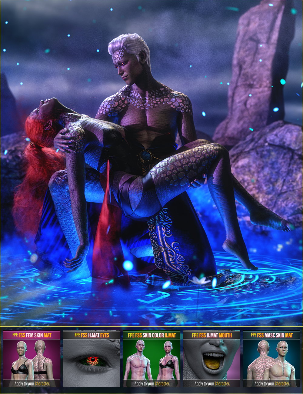 FPE Fantasy HD Skins Sweet for Genesis 9
