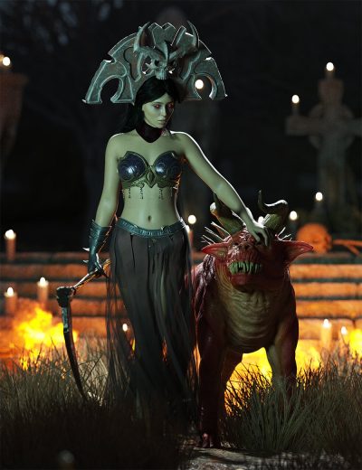 hellhoundposesforgenesis9feminineanddemondog00maindaz3d-1