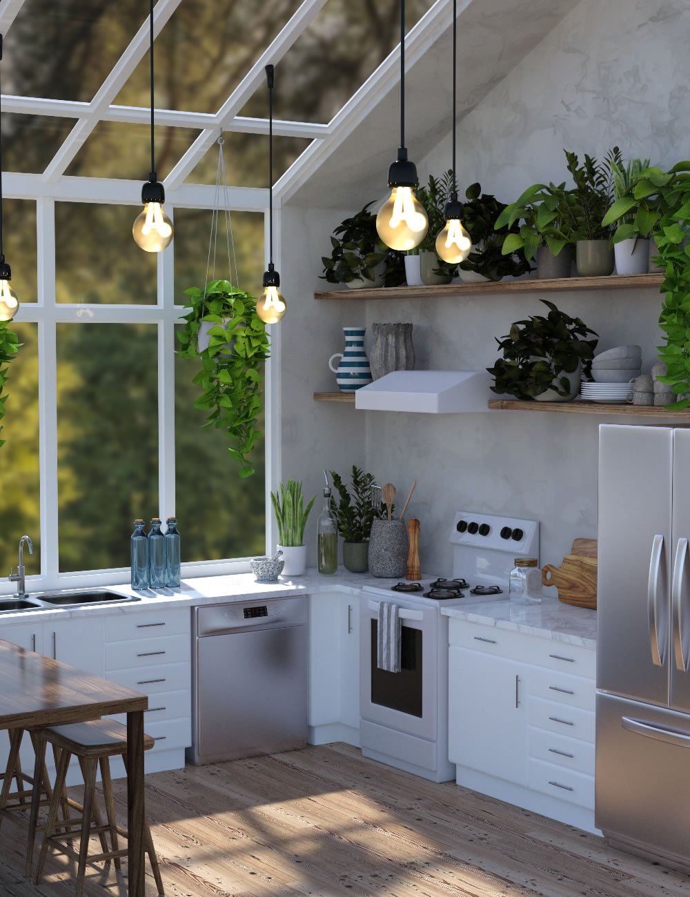 Kitchen Conservatory