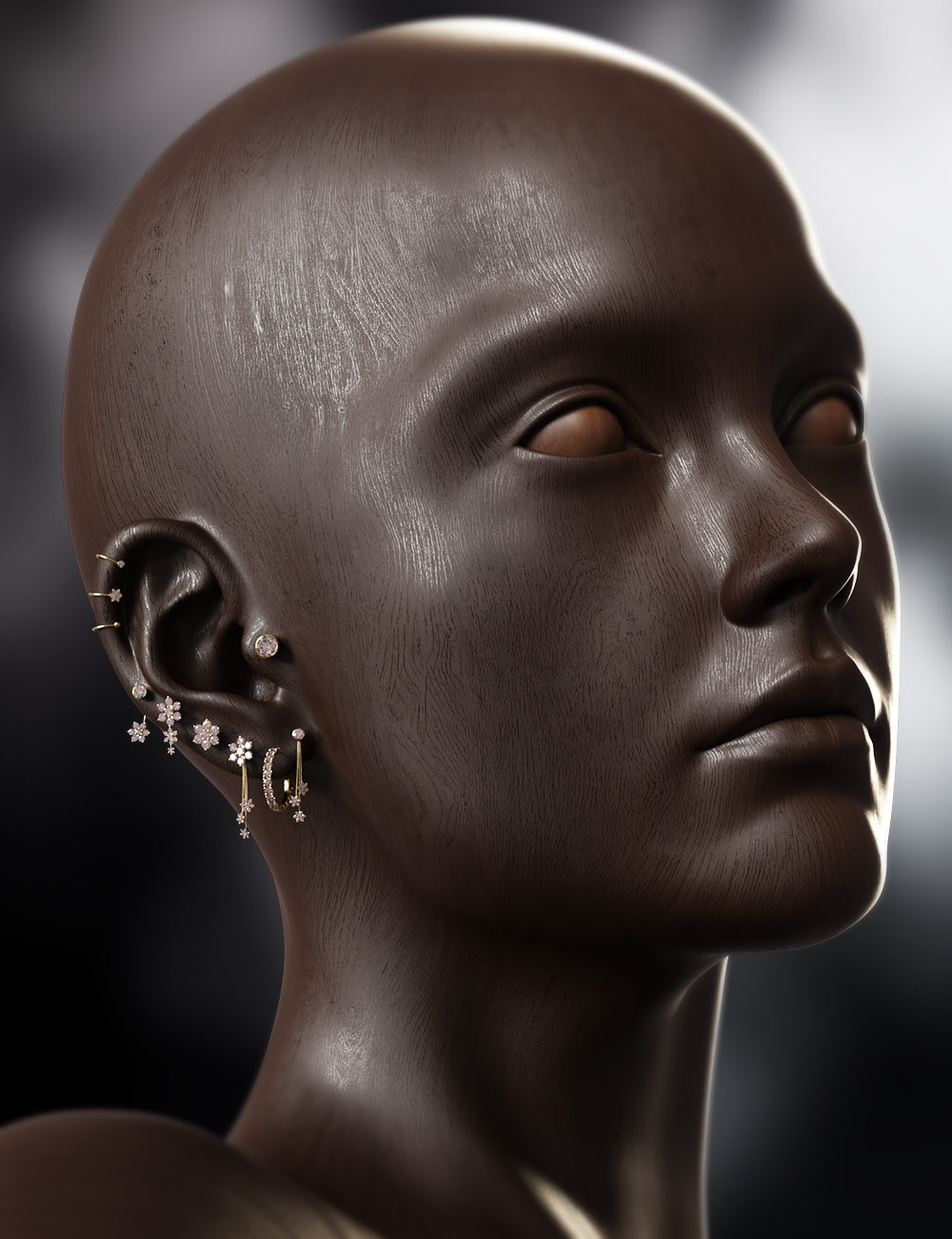 Classic Earring Collection for Genesis 8, 8.1, and 9