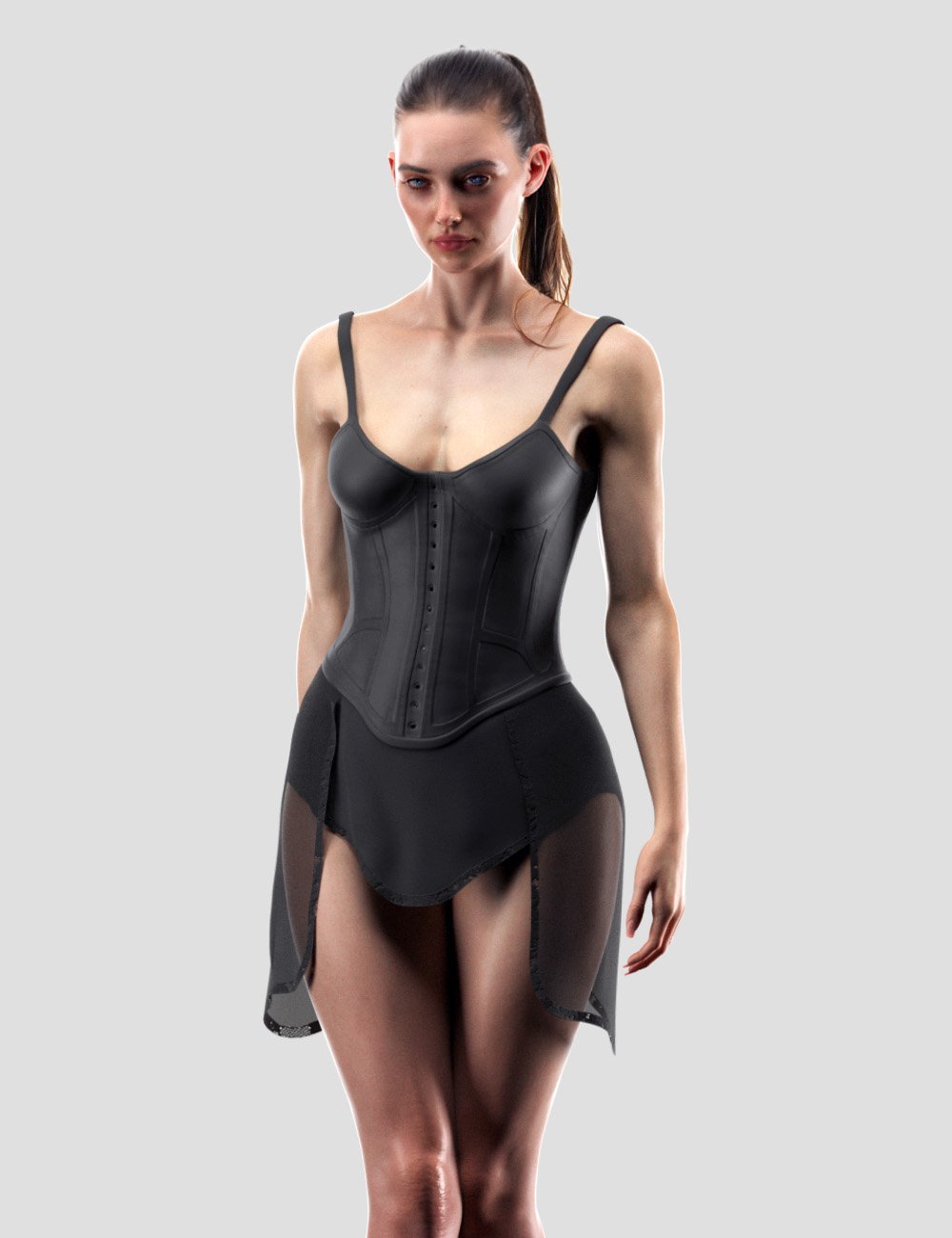 dForce Gothic Corset for Genesis 9