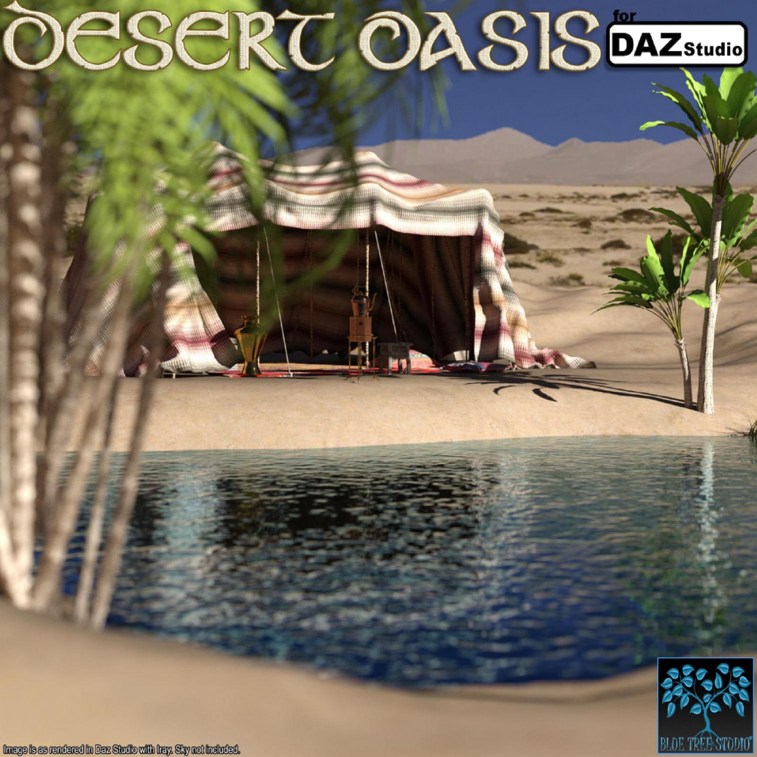 Desert Oasis for Daz Studio