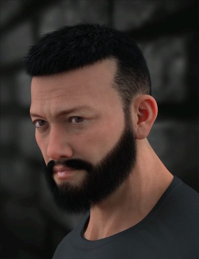 shortfadehairandruggedbeardforgenesis900maindaz3d-2