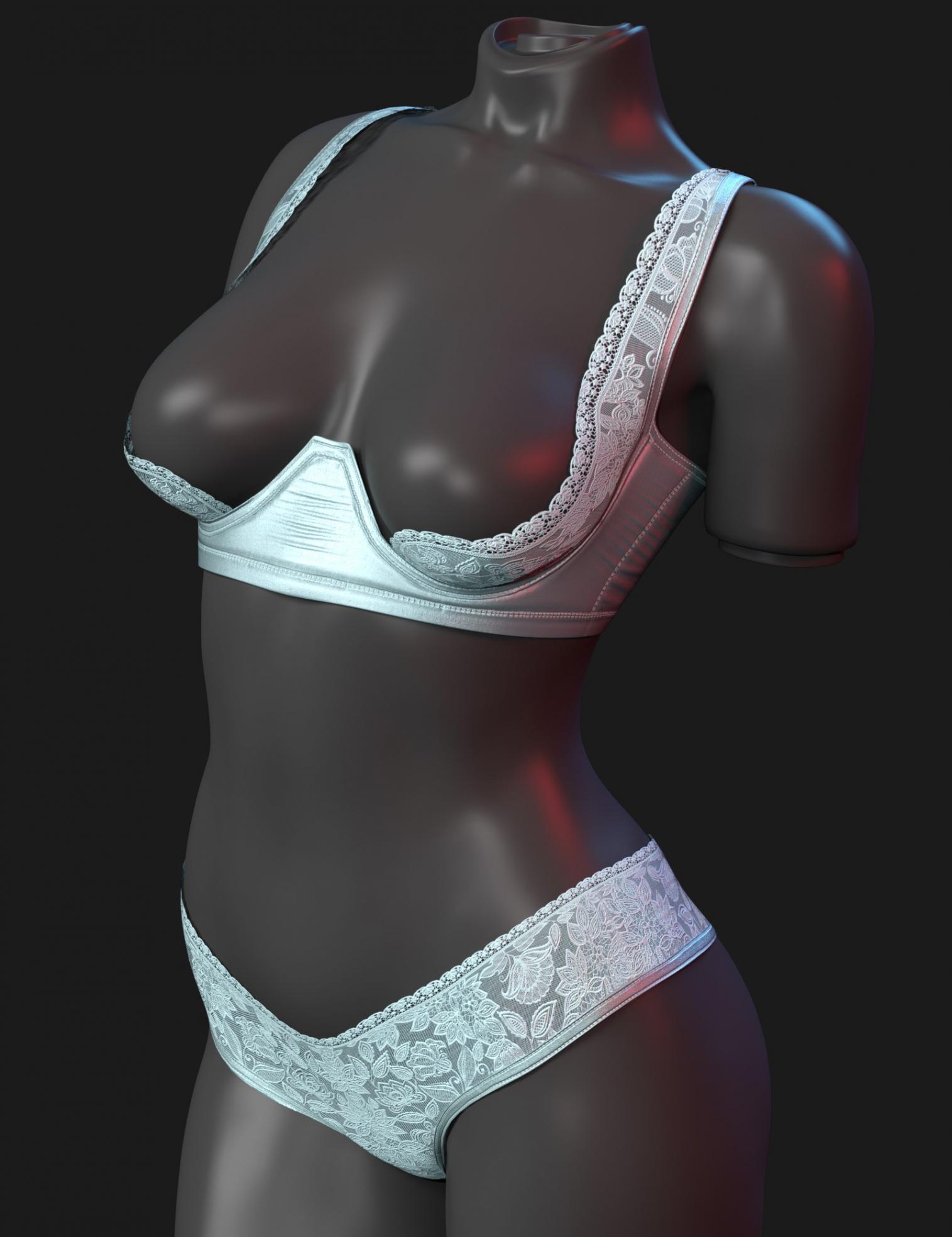 X-Fashion Divine Lingerie for Genesis 8, 8,1 and Genesis 9