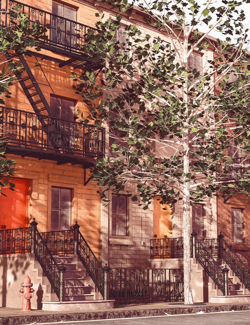 Brownstone Houses Brownstone Houses