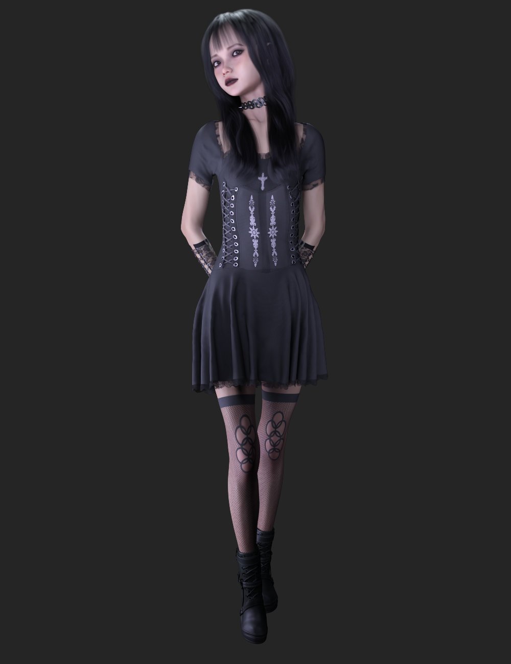 FG Dark Gothic Outfit