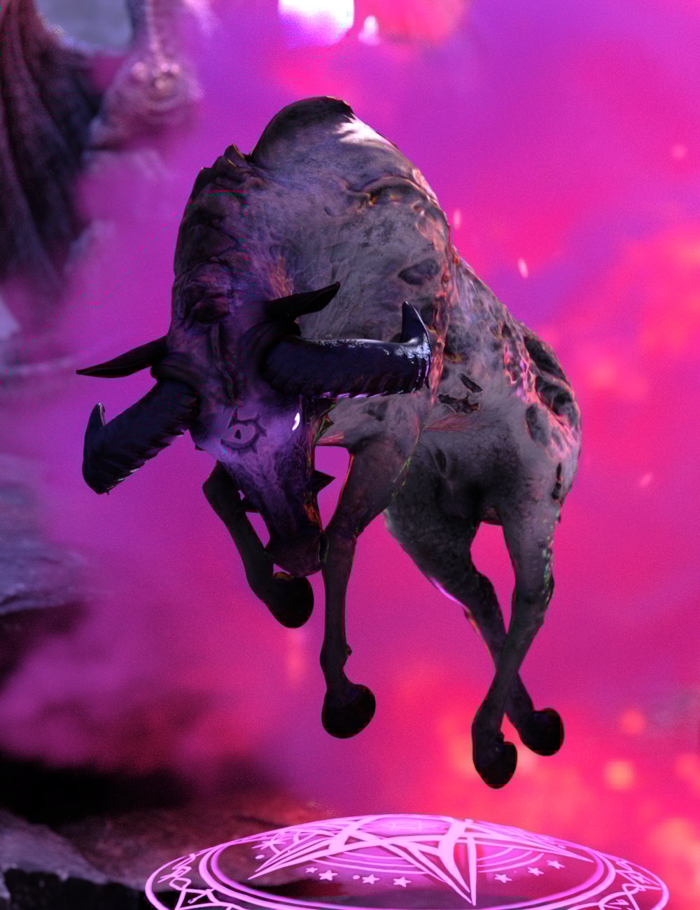 Hellish Ride Poses for ND Daemon Horse Hellish Ride Poses for ND Daemon Horse