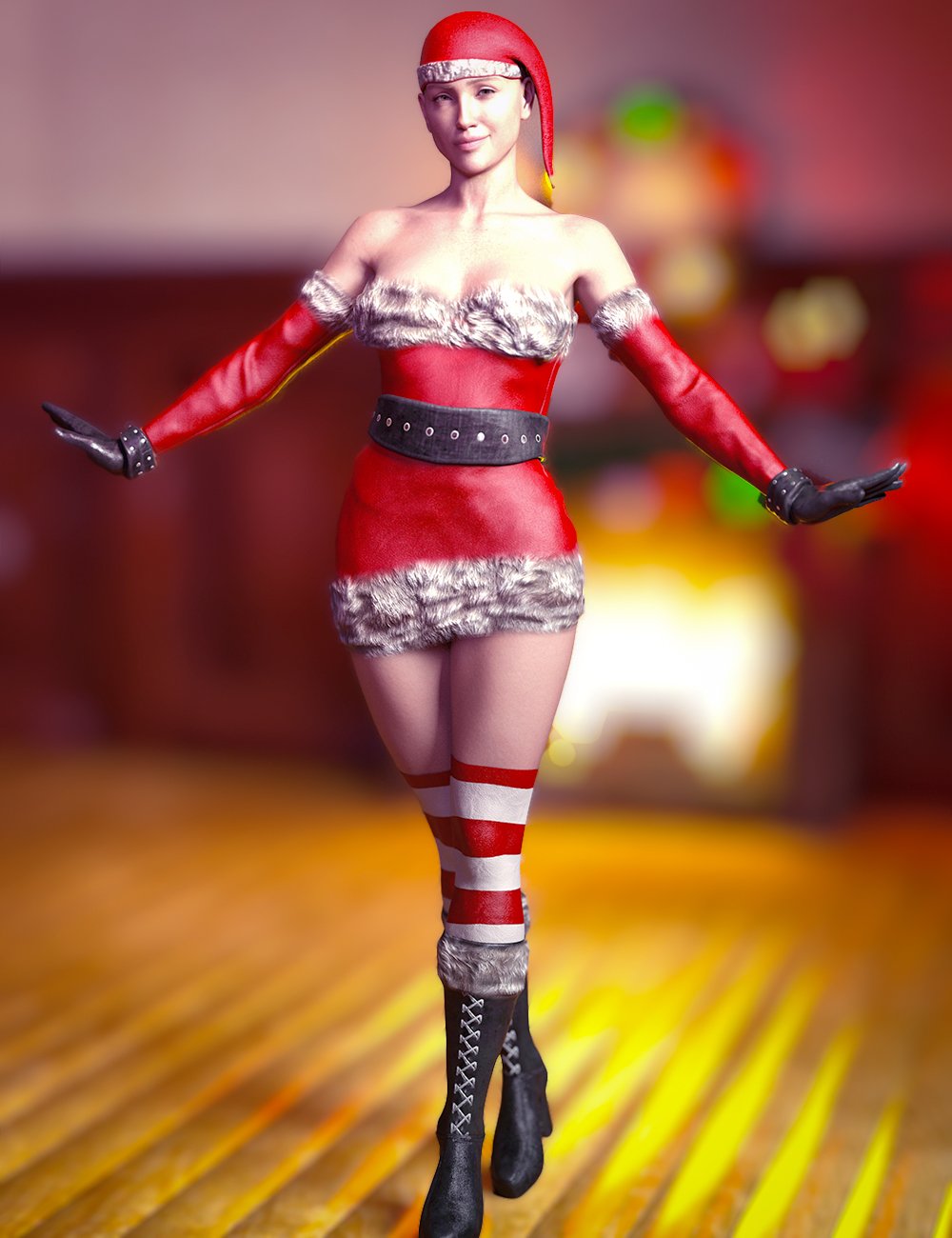 M3D Christmas Outfit for Genesis 9