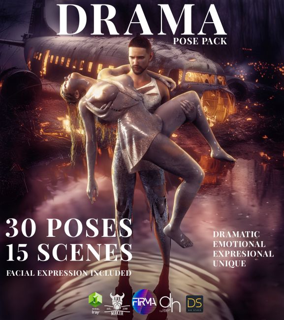 Drama – Pose Pack