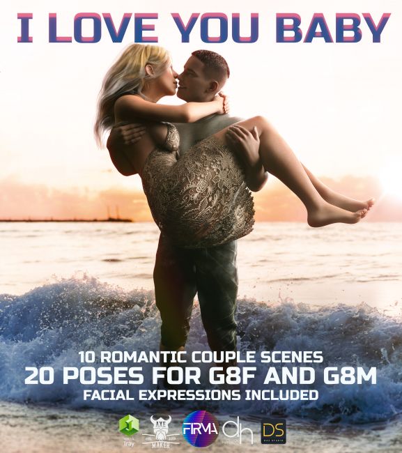 I Love You Baby – Pose Pack